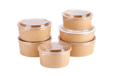 Paper food bowls
